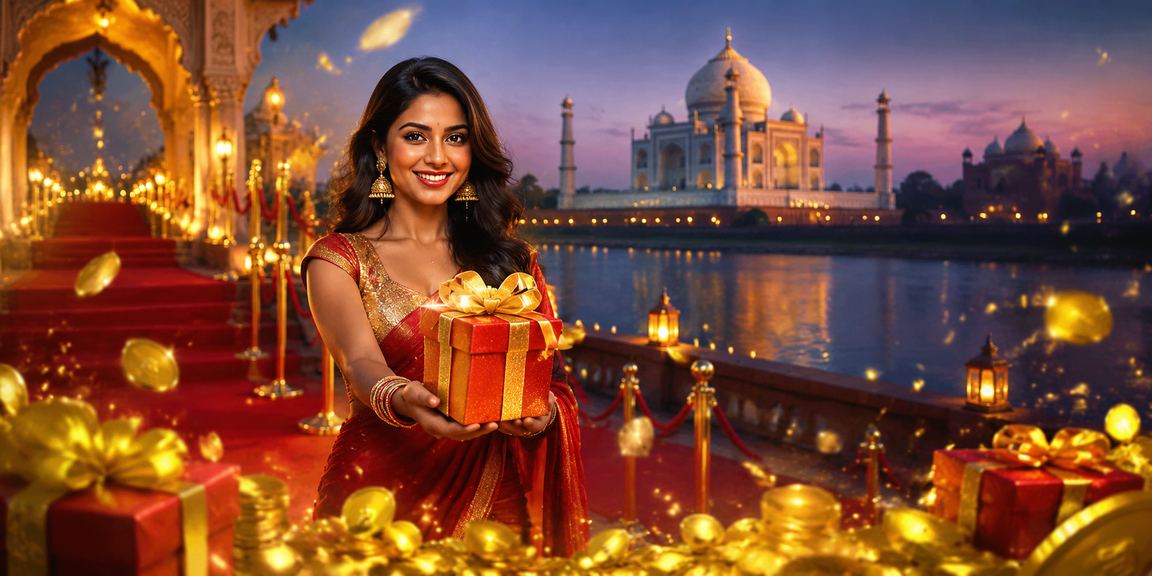 Teen Patti table layout with chips in a lively casino setting